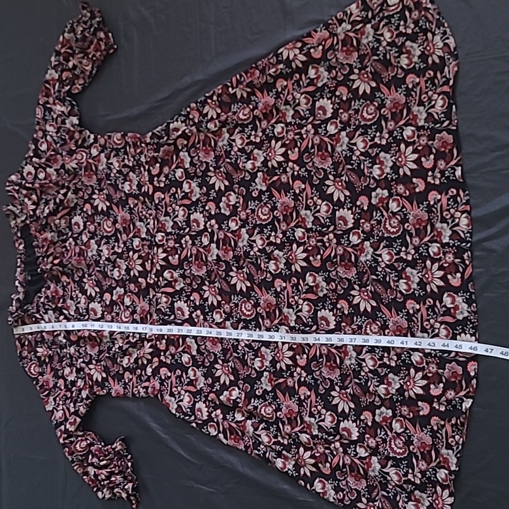 Talbots Scalloped Ruffle, Maxi, Cottagecore XLP - Picture 12 of 16